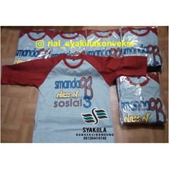 jasa konveksi kaos raglan bandung sablon rubber
