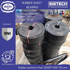 rubber isolation pad sigtech 26000*200*20 mm