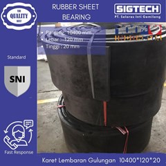 karet lembaran gulungan sigtech 10400*120*20 mm