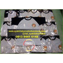 jasa konveksi kaos raglan cepat bandung  
