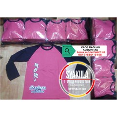 jasa konveksi kaos raglan cepat bandung