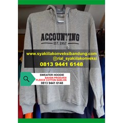 jasa vendor konveksi sweater jaket sablon bandung