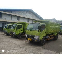 hino dutro 110 -130 hd 6 ban, dump truk kapasitas 5m3 - 8m3