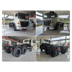 hino fm 285 c/r  6x4, truck trailer angkutan peti kemas 40 feet