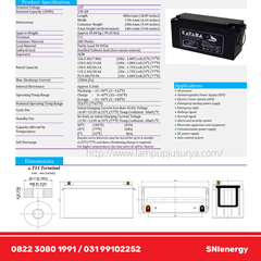 baterai vrla gel 150 ah 12 v