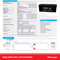 baterai vrla gel 200 ah 12 v