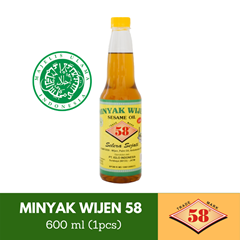 minyak wijen 58 halal - bumbu masak
