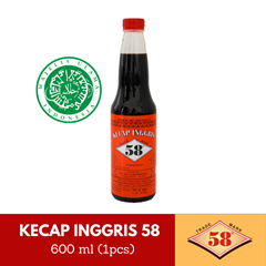 kecap inggris 58 halal - bumbu masak