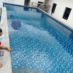 mosaic keramik kolam renang merek mosaic mass tipe sq mix 28