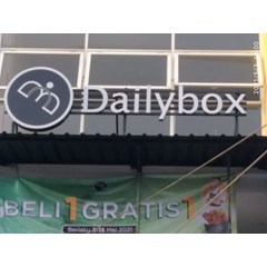 neon sign dan huruf timbul stainless acrylic led