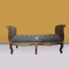 bench stol desain klasik mewah elegant kerajinan kayu
