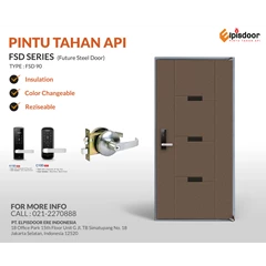 pintu tahan api fsd series 90 (future steel door)