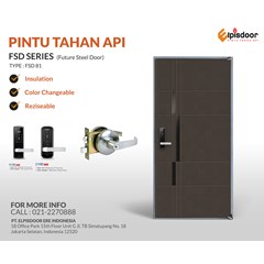pintu tahan api (future steel door) fsd 81