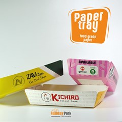 paper box tray foodgrade
