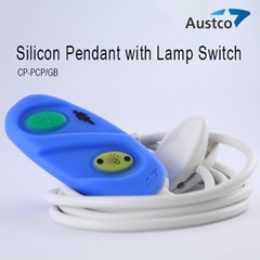 nurse call silicon anti bacterial pendant with lamp switch