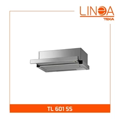 linea by teka telescopic hood 60 cm tl 601 ss (penghisap asap dapur)