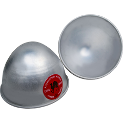 cetakan kue, semi circular cake mould 750 cc,aluminium - 80038