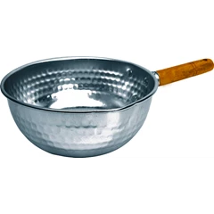 saucepan 20 cm gagang kayu vernis, alat masak, aluminium, 80053