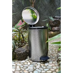 pedal bin stainless mix special colored 12 l, tempat sampah, 91036(a)