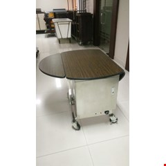 service trolley with heating electric 