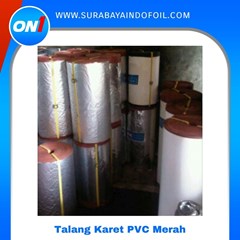 talang karet pvc merah