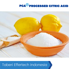 processed citric acid (special citric acid for effervescent products)