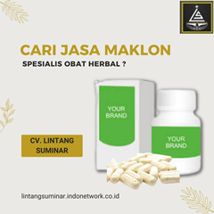 jasa maklon spesialis obat herbal