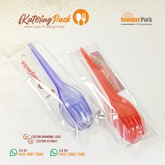 paket sendok & garpu tisu tusuk gigi
