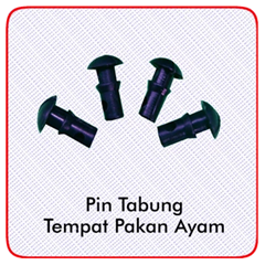 sparepart tempat pakan ayam manual - pin tabung