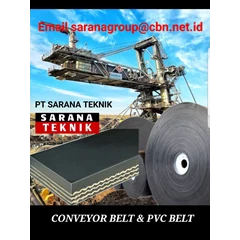 pt sarana teknik conveyor rubber  belt & pvc belt