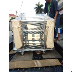 housekeeping trolley stainless