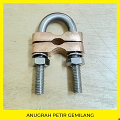 clamp grounding ubolt 1 jalur