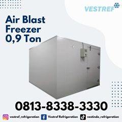 air blast freezer kapasitas 0,9 ton cold storage