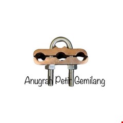 clamp grounding ubolt 3 jalur tebal