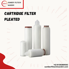 filter cartridge pleated 