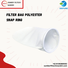 filter bag liquid polyester snap ring 