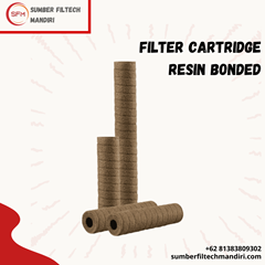 filter cartridge resin bonded