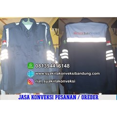jasa konveksi kemeja lapangan bordir bandung