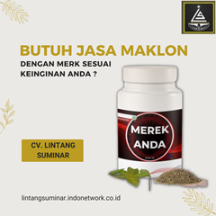 jasa maklon obat pelangsing herbal