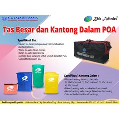 tas besar dan kantong dalam poa