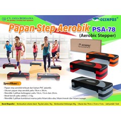 papan step aerobik psa-78 (aerobic stepper)