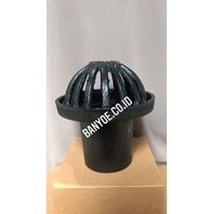 roof drain cast iron ( type rd-b mini) saringan deck ukuran 3 inch
