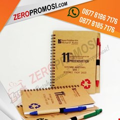 souvenir memo promosi recycle new custom logo