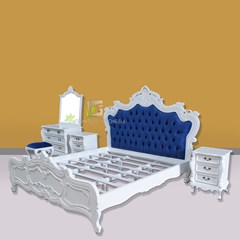 kamar set klasik mewah elegant desain modern kerajinan kayu