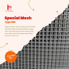 special mesh / jaring kawat baja lembaran