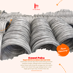 kawat paku ulir / kawat paku polos