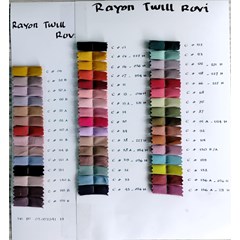 kain rayon twill lokal dan import 
