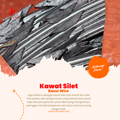 kawat silet bto - 22 / cbt - 65