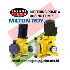 pompa dosing metering pump milton roy pt. milton roy
