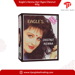 eagle’s henna hair dyes chesnut 60g